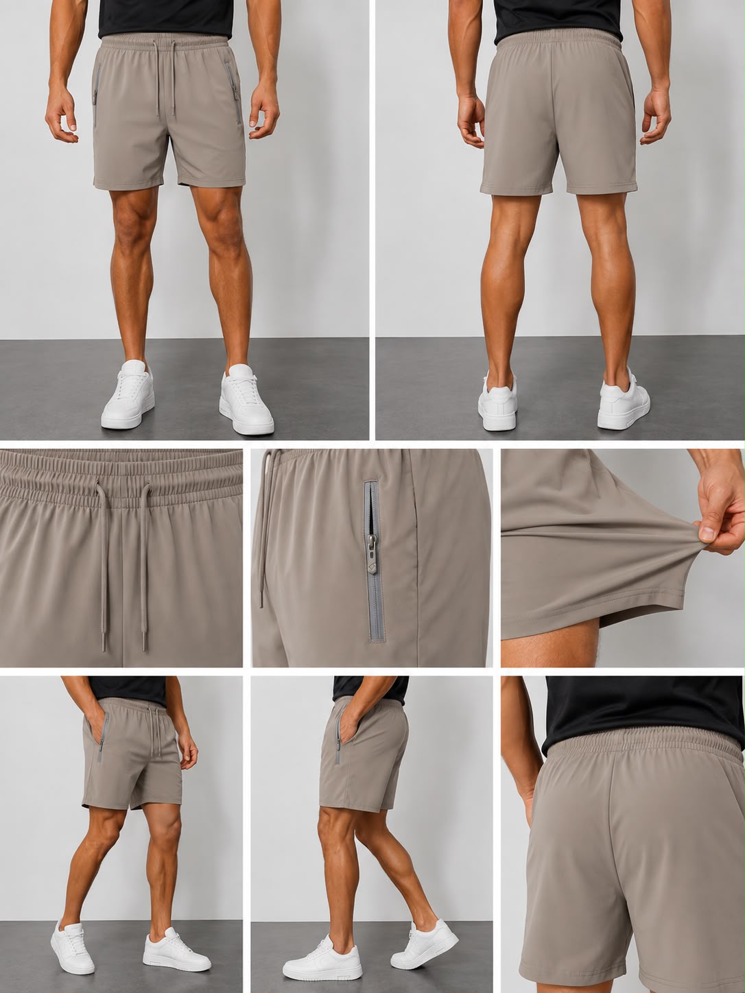 Short Masculino De Poliamida Importada