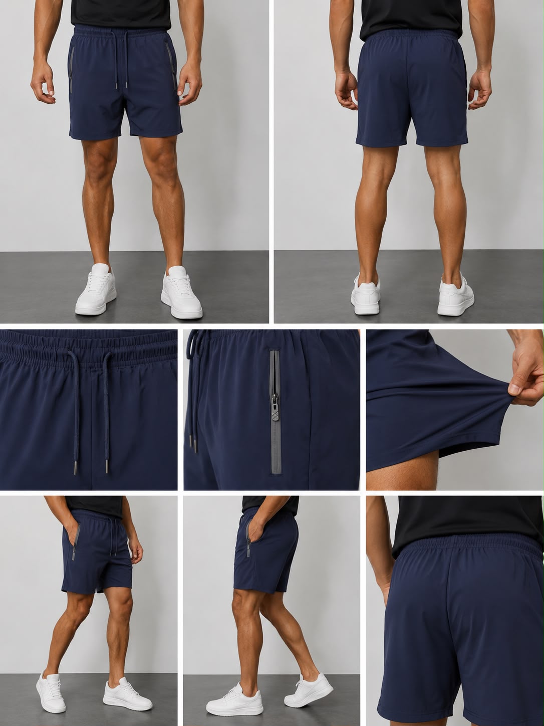 Short Masculino De Poliamida Importada