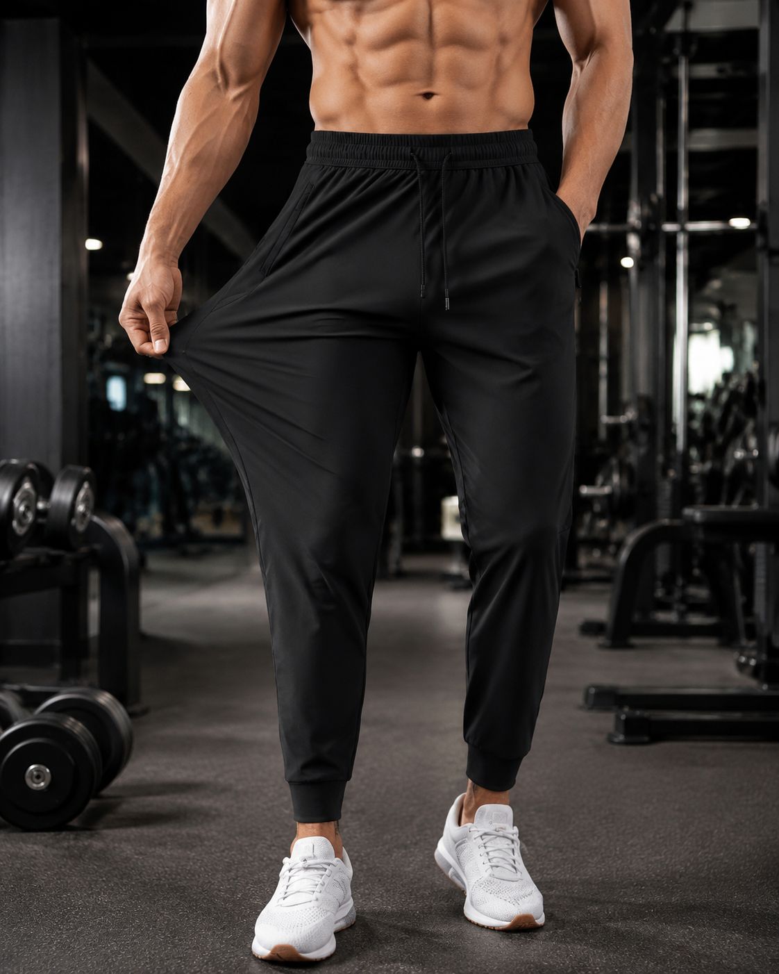 Calça Masculina De Poliamida Importada