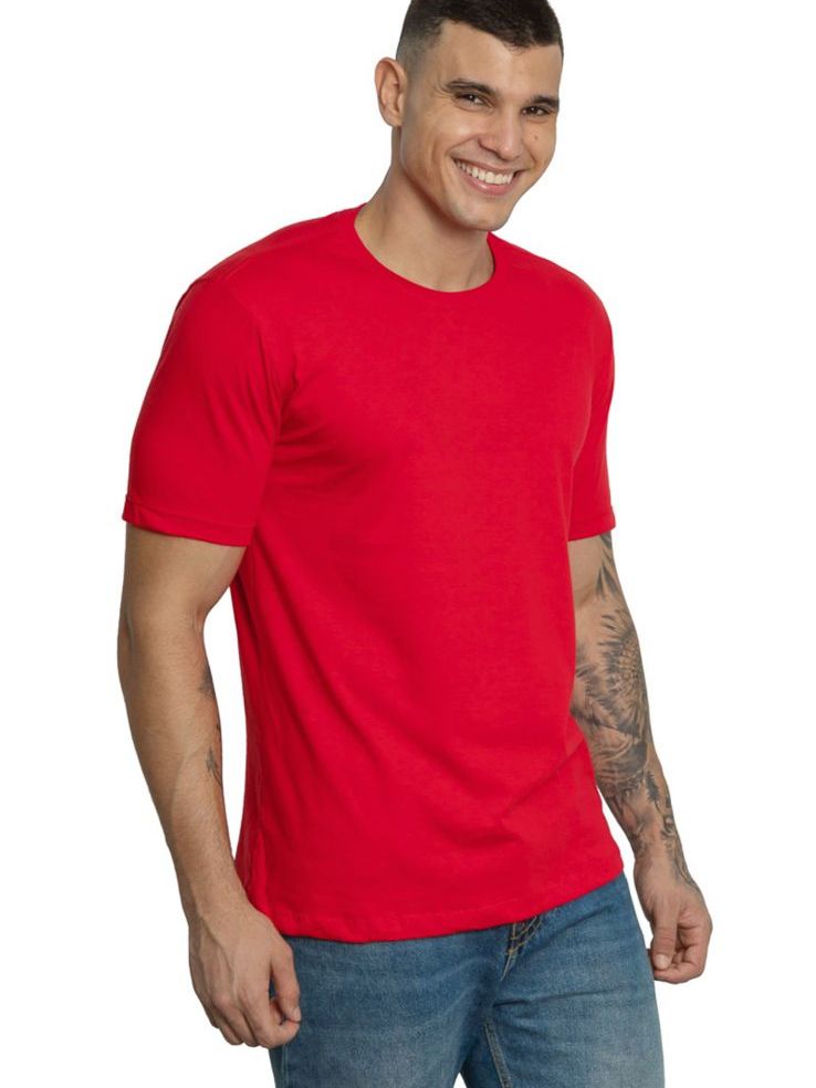 Camiseta Masculina Básica Lisa Alta Qualidade