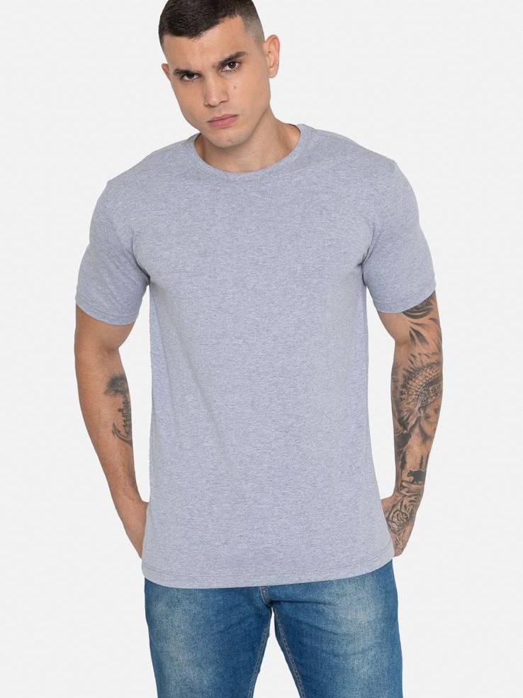 Camiseta Masculina Básica Lisa Alta Qualidade