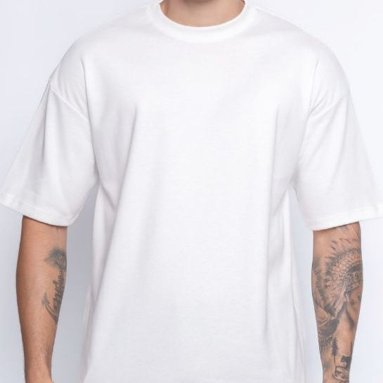 Camisa Masculina Oversized Básica Lisa