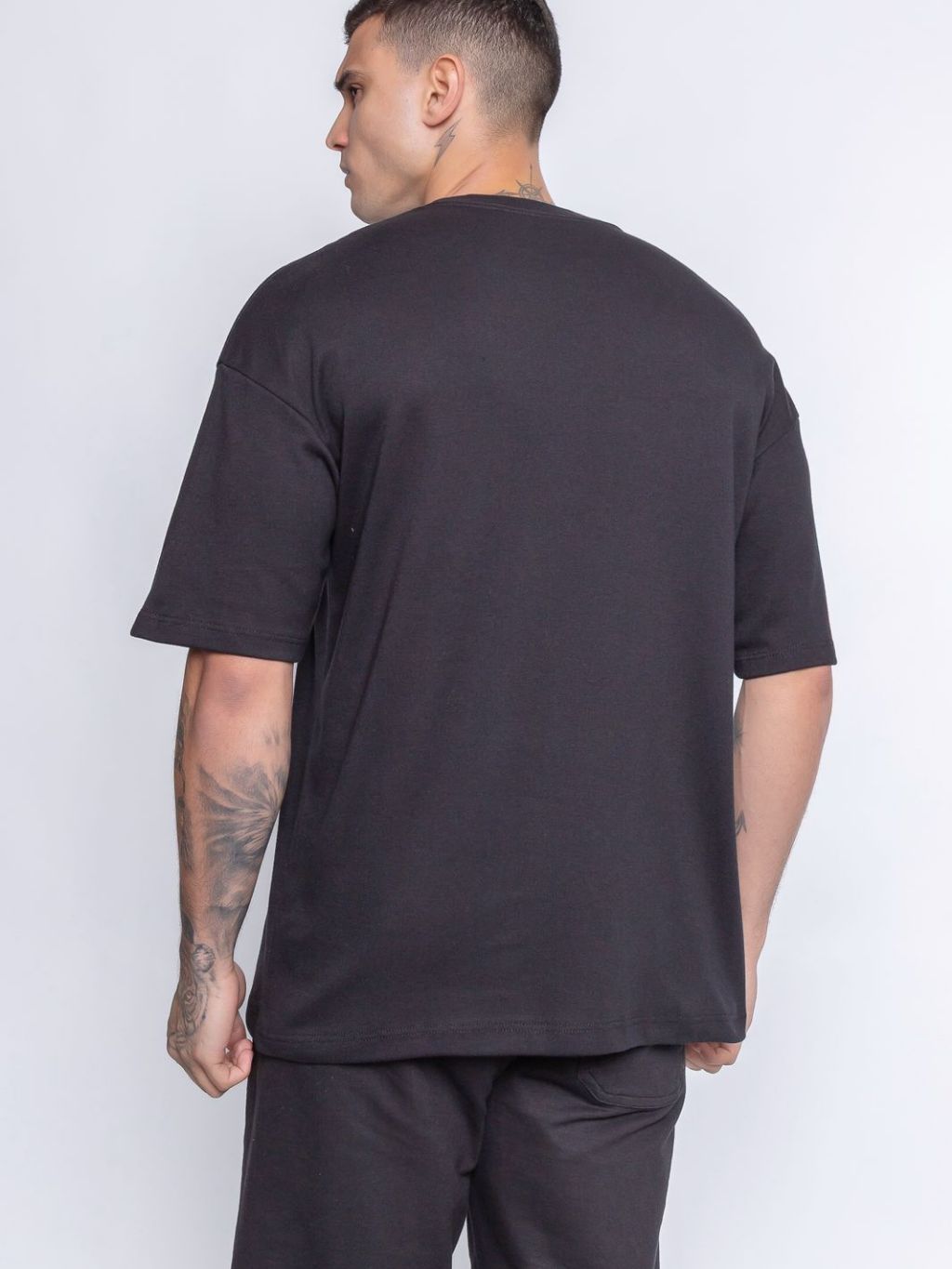 Camisa Masculina Oversized Básica Lisa
