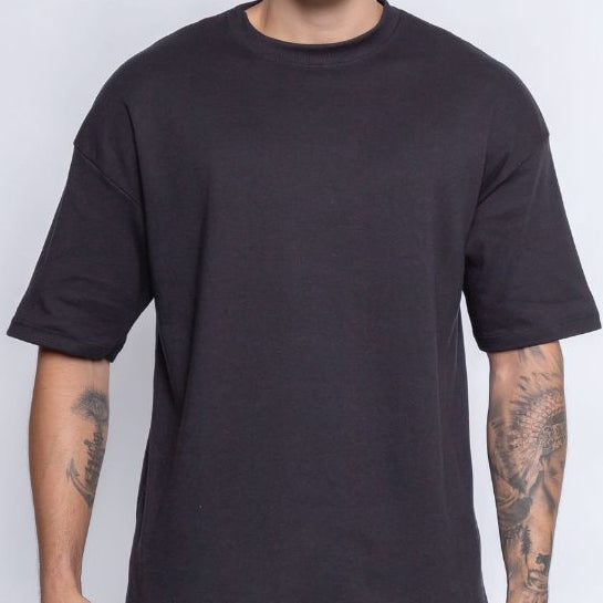 Camisa Masculina Oversized Básica Lisa