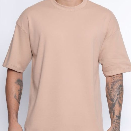 Camisa Masculina Oversized Básica Lisa