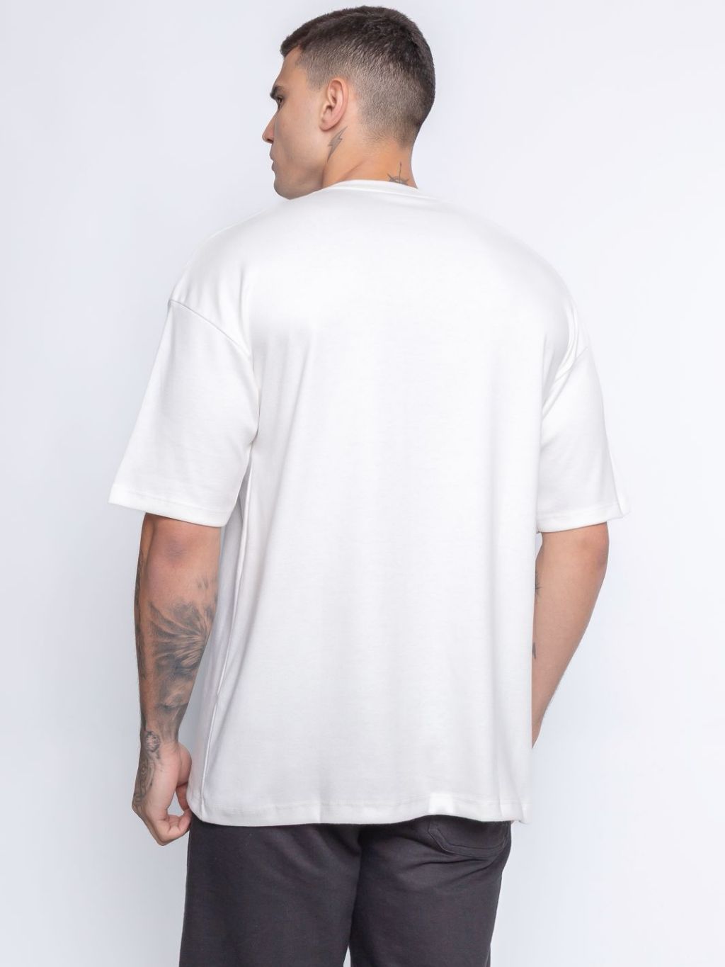 Camisa Masculina Oversized Básica Lisa